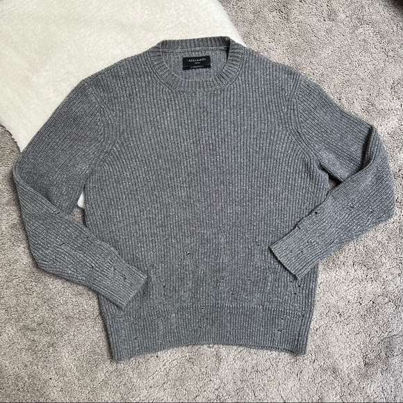 All Saints Distressed Sweater Size Small - Picture 3 of 11